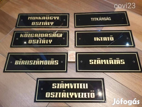 Jó állapotú retro üvegtáblák a béke táborából szocreál kádár zománctáb