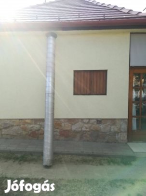 Jó állapotú szigetelt alumínium gázkémény