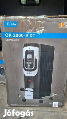 Jó áron, 2000W-os olajradiátor LCD kijelzővel állítható termosztáttal