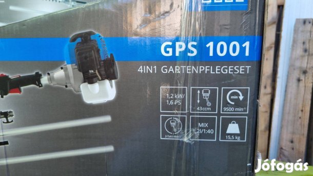 Jó áron, 4az1-ben kertápoló szett, benzines multifunkciós kerti gép