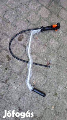 Jó áron, benzinmotoros fűkaszákhoz komplett gázkar egység markolattal