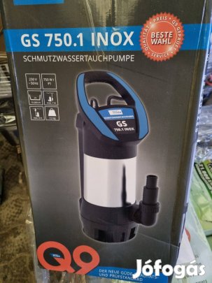 Jó áron nagy teljesítményű búvárszivattyú, 750W-os szennyvíz szivattyú