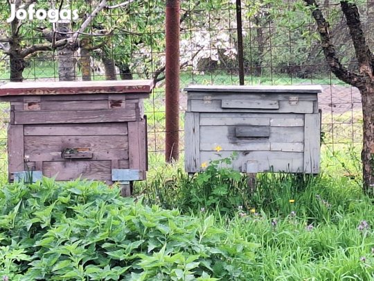 Jó minőségű 12. db.kaptár és pergető kosárral eladó