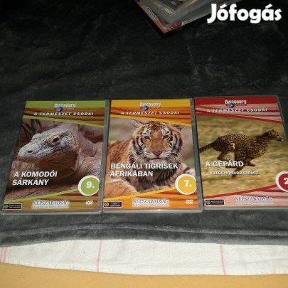 Jó minőségű, újszerű Természeti Dvd filmek Olcsón