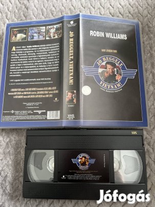 Jó reggelt Vietnam vhs kistok fekete vigjáték