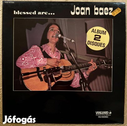 Joan Baez Blessed Are. francia dupla bakelit hanglemez LP