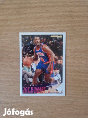 Joe Dumars Fleer 1994-95 #65 kosaras kártya