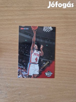 Joe Dumars Skybox Hoops 1996-97 #45 kosaras kártya