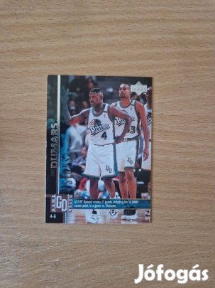 Joe Dumars Upper Deck 1997-98 #214 kosaras kártya