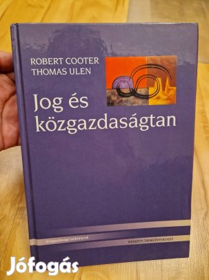 Jog és közgazdaságtan Könyv Robert Cooter - Thomas Ulen