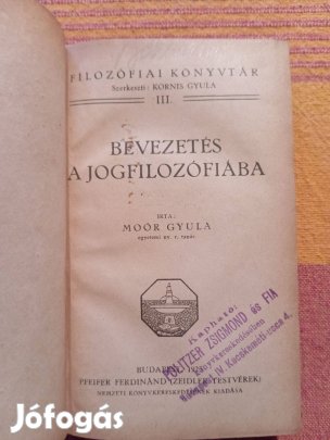 Jogfilozófia, Petőfi, vegyes könyvek