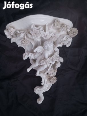 Johanes Roth antik porcelán fali dísz