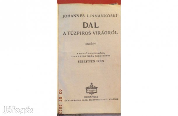 Johannes Linnnankoski: Dal a tűzpiros virágról