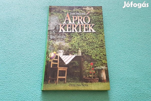 John Brookes: Apró kertek könyv
