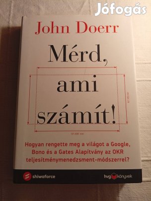 John Doerr: Mérd, ami számít!
