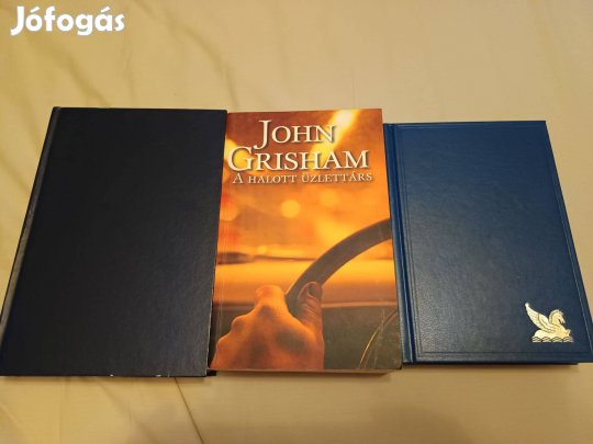 John Grisham könyvcsomag / 3 db könyv