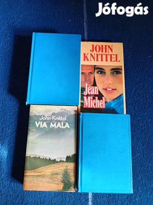 John Knittel könyvcsomag / 4 db könyv