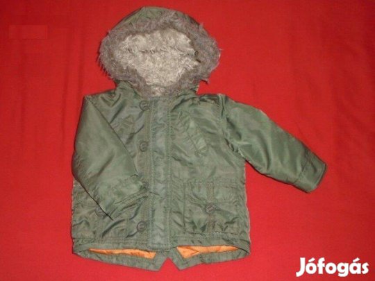 John Lewis Baby kapucnis átmeneti dzseki 6-9 hó (méret 74)