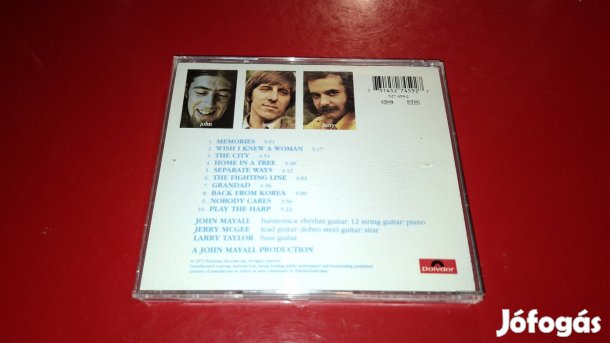 John Mayal-Jerry Mcgee- Lary Taylor Memories Cd 
