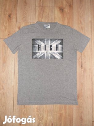 John Richmond szürke rövid ujjú póló (S-es)