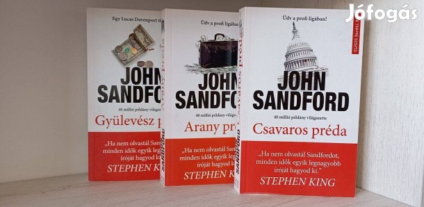 John Sandford: Arany préda, Gyülevész préda, Csavaros préda