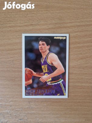 John Stockton Fleer 1994-95 #227 kosaras kártya