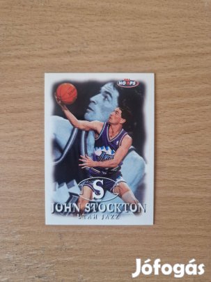 John Stockton Skybox Hoops 1998-99 #9 kosaras kártya