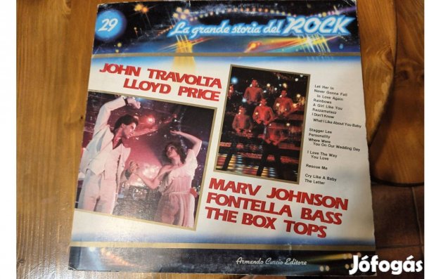 John Travolta Lloyd Price bakelit hanglemez eladó