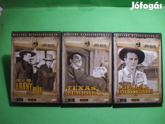 John Wayne western DVD