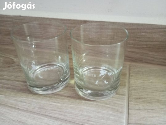 Johnnie Walker Whiskey-s pohár - 2 db!