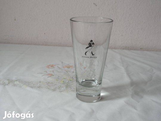 Johnnie Walker üveg pohár