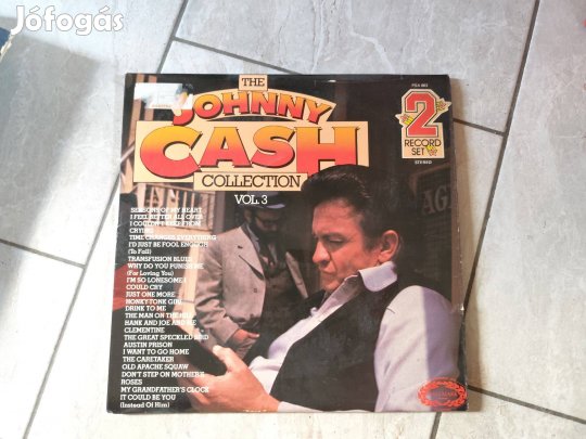 Johnny Cash- Dupla bakelit hanglemez Ex(UK)