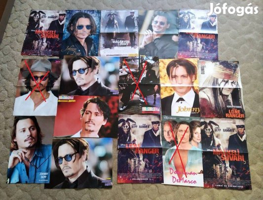 Johnny Depp posztergyűjtemény