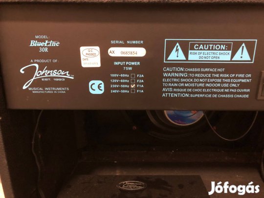 Johnson gitár erősítő