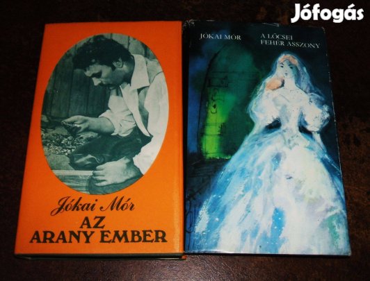 Jókai Mór: Az aranyember és a Lőcsei fehér asszony c.könyvek