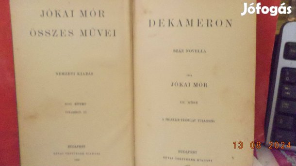 Jókai Mór: Dekameron III