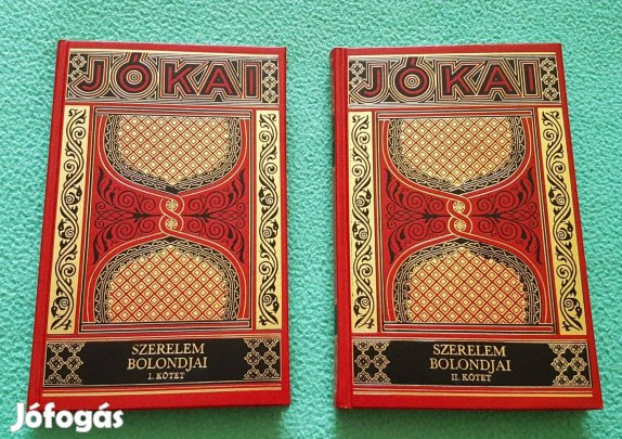 Jókai Mór - Szerelem bolondjai I-II. (Gyűjt. díszkiadás 6-7.) könyv