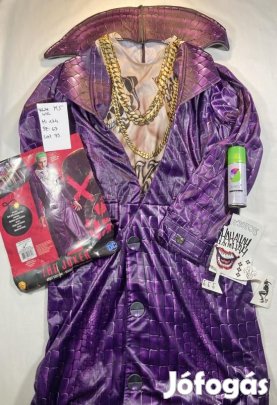 Joker jelmez, felnőtt jelmez M5