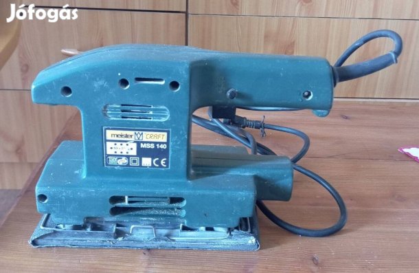 Jól működő Meistercraft csiszológép MSS140, 3800 Ft Bp. 3. ker