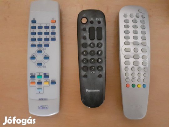 Jól működő távirányítók távirányító 3 darab