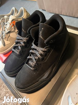 Jordan 3 Black Cat 45,5