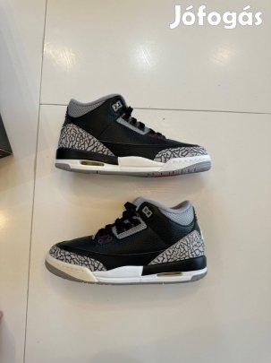 Jordan 3 GS Black Cement 36
