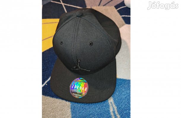 Jordan Jumpman eredeti fekete snapback sapka