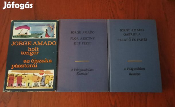 Jorge Amado könyvcsomag / 4 db könyv