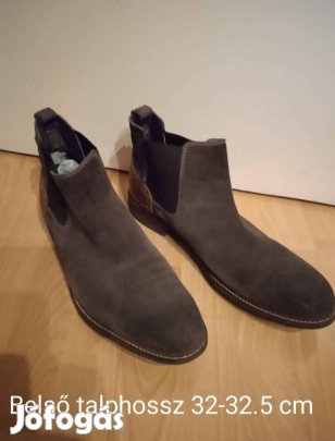 Josef Siebel férfi velúr bokacsizma