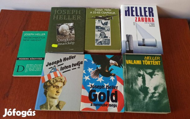 Joseph Heller könyvcsomag / 8 db könyv