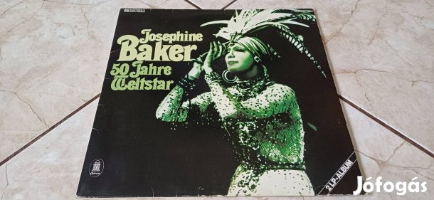 Josephine Baker dupla bakelit hanglemez
