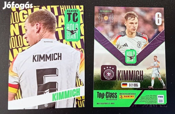 Joshua Kimmich Németország Holo Giant focis kártya Top Class 2025