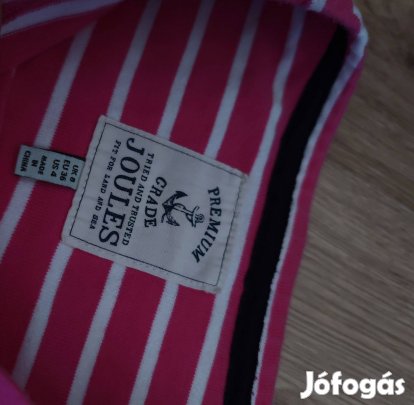 Joules pink pamut női felső