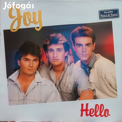 Joy - Hello LP lemez eredeti első nyomás 1986